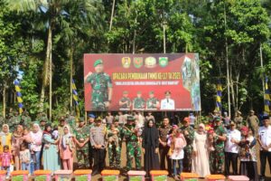 Usai Pembukaan TMMD ke-117, Kodim 0416/Bute Gelar Bakti Sosial Di Desa Talang Silungko