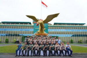 Pangdam II/Sriwijaya Terima Kunjungan PKDN Pasis Sespimti Polri TA 2023