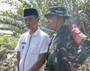 Kades Talang Selungko Berharap Masyarakat Ikut Berperan Mensukseskan TMMD Kodim 0416/Bute