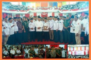 Pangdam II/Sriwijaya Dampingi Menhan RI Hadiri Rakernas Apdesi Tahun 2023 Di Jambi