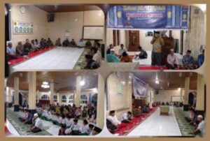 Peringati Tahun Baru Islam 1 Muharram 1445 H, Pemdes Talang Silungko Bersama Satgas TMMD Gelar Pengajian Akbar