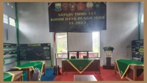 Penyiapan Posko TMMD ke 117 Kodim 0416 Bute Jelang Kunjungan Wasev