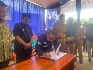 SKK Migas-PetroChina dan Pemkab Tanjab Barat Lakukan Pencanangan Gerakan Desa Bebas Stunting