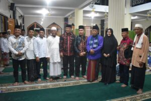 Pangdam II/Swj Mayjen TNI Hilman Hadi Hadiri Acara Simaan Al-Qur’an Malam Asyura di Masjid Nurul Hidayah