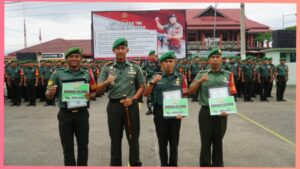 Dandim 0417/Kerinci Beri Penghargaan Kepada Babinsa Teladan