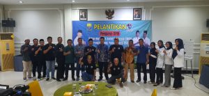 Bentuk Sinergisitas, Pasi Ops Intelmob Wakili Dansat Brimob Polda Jambi Hadiri Pelantikan Pengurus DPW IWOI