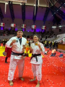 Keren, Dua Pejudo Sat Brimob Polda Jambi Sabet Juara 1 dan 2 Kapolri Cup Tahun 2023
