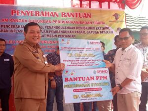 SKK Migas-KKKS Seleraya Merangin Dua Salurkan Bantuan Penanganan Stunting dan Pembangunan Pagar Sekolah SDN 110 Desa Lubuk Napal