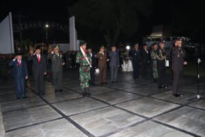 Al Haris Ikuti Apel Kehormatan dan Renungan Suci di TMP Satria Bakti