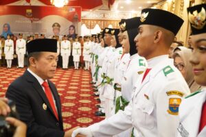 Kukuhkan Paskibraka Provinsi Jambi 2023, Gubernur Al Haris : Bertugas Penuh Semangat dan Cintai Merah Putih
