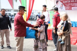 Semarak HDKD Ke–78, Jajaran Kanwil Kemenkumham Jambi Laksanakan Bakti Sosial Pencegahan Stunting