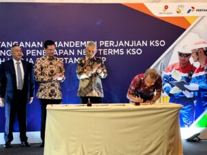 Tingkatkan Produksi Migas, PT Pertamina EP Tandatangani Amandemen Perjanjian Kerja Sama Operasi