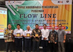 PHR Regional Sumatera Zona 4 Gelar Rakor Perizinan Flowline bersama DJKA dan PT KAI