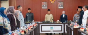 DPRD kota Jambi Rapat Paripurna Penyampaian Laporan Kerja Banggar