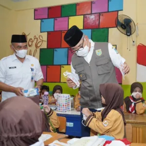 Kondisi Udara Memburuk, Wali Kota Jambi Kesejumlah Sekolah Tinjau Kondisi Pembelajaran
