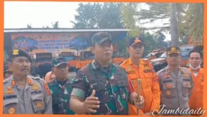 Danrem 042/Gapu : Penebalan Personel Merupakan Upaya Pencegahan Dalam Mengantisipasi Terjadinya Karhutla