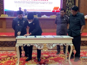 Dewan Sepakati KUPA dan PPAS Perubahan APBD Provinsi Jambi tahun Anggaran 2023