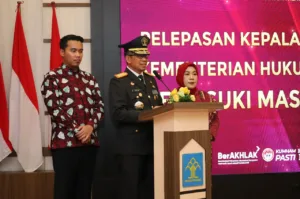 Masuki Masa Purnabakti, Pelepasan Kakanwil Kemenkumham Jambi Berlangsung Penuh Haru