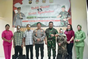 Dua Jenderal TNI-Polri Alumni Akabri 91 Gelar Baksos dan Kesehatan Di Jambi