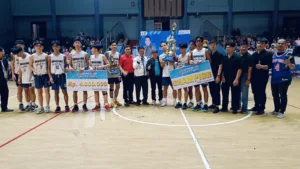 SMA Bina Kasih dan SMA 1 Tanjabbar Juara Basket Gubernur Cup 2023