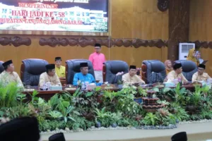 DPRD Tanjabbbar Gelar Rapat Paripurna Peringatan Hari Jadi Tanjabbar Ke-58