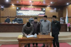 DPRD Tanjabbar Gelar Paripurna Ke Empat, Raperda Tentang Perubahan APBD TA 2023
