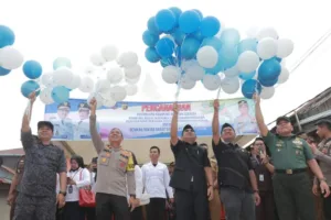 Wakil Ketua I DPRD Tanjabbar Hadiri Pencanangan Kelurahan Kampung Nelayan Sebagai Kampung Bebas Narkoba