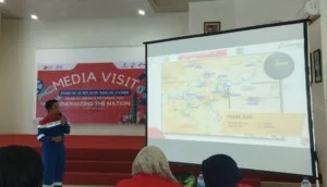Media Visit FJM Jambi ke Pertamina, Aziz Kurniawan Paparkan Sumur Aktif
