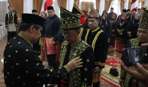 Lantik Pengurus LAM Merangin, Ini Pesan HBA Sebagai Datuk Tumenggung Putro Joyo Dininggrat