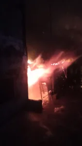 Kebakaran di Pasirputih Kota Jambi Merenggut 1 Korban Jiwa