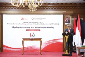 Perkuat Pengembangan Pasar Karbon, OJK Jalin Kerja Sama Dengan FSRA-ADGM