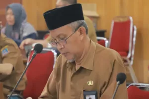 Sekda Tanjab Barat Ikuti Rapat Koordinasi Rutin Pengendalian Inflasi Daerah Tahun 2023