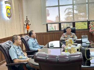 Pasca Dilantik, Kakanwil Kemenkumham Jambi Adnan Adakan Silaturahmi Ke Polda Jambi