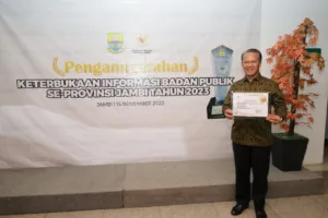 Kanwil Kemenkumham Jambi, Raih Penghargaan Keterbukaan Informasi Publik