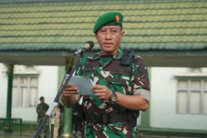 Upacara Bendera Bulanan, Kasrem 042/Gapu Sampaikan Amanat Kasad