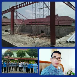 Gedung Serba Guna SMANSA dalam Tahap Penyelesaian, Irwnsyah, S.Pd., M.Pd.I: Terima Kasih Pak Al Haris