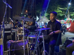 M Fairel Edwin Ramadhan Murid SDN 001/XI Sungaipenuh, Pukau Penonton Lewat Aksinya Menabuh Drum