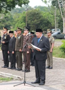 Peringati Hari Pahlawan, Wakil Ketua DPRD Muarojambi Junaidi Bacakan Pesan Para Pahlawan