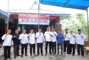 Sekda Muarojambi Pantau Langsung Pelaksanaan Pilkades Serentak Kabupaten Muarojambi