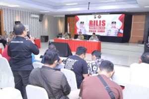 Tatap Tahun 2024, Kapolda Jambi Minta Saran dan Kritik dari Rekan Media