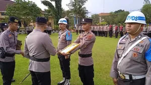 Terlibat Kasus Hukum dan Langgar Kode Etik, Anggota Polres Tanjab Timur Diberhentikan Secara Tidak Hormat