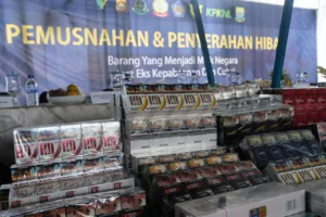 Bea Cukai Jambi Musnahkan Barang Hasil Penindakan Senilai 2,6 Miliar Rupiah