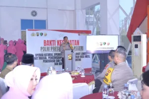 Kapolda Jambi Buka Baksos Kesehatan Polri Presisi Untuk Negeri