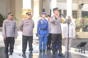 Pimpin Apel Perdana di Tahun 2024, Ini Pesan Kapolda Jambi