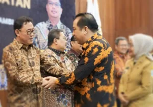 Pj Bupati Merangin Hadiri Sertijab Ketua BPK RI Perwakilan Jambi