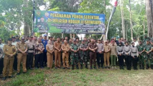 Dandim 0415/Jambi selenggarakan Program Penanaman Pohon Serentak
