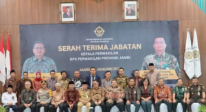 Wakil Ketua DPRD Kota Jambi Hadiri Serah Terima Jabatan Kepala Perwakilan BPK Jambi