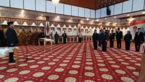 Hari ini, Sekda Provinsi Jambi H Sudirman Lantik Dua Pejabat Eselon II dan Sembilan Eselon III
