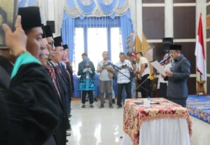 Bupati Lantik Pejabat Pimpinan Tinggi Pratama, Administrator dan Pengawas di Lingkungan Pemerintah Kabupaten Tanjab Barat
