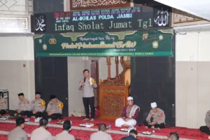 Kapolda Jambi Ikuti Peringatan Isra Mi’raj Tahun 1445H